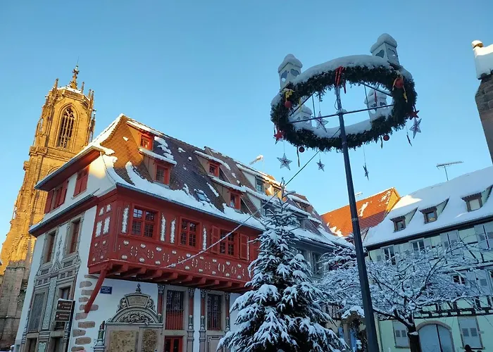 La Maison Bleue, A 20 Mn De Strasbourg, Sur La Route Des Vins, Jusqu\'A 6 Personnes, Selestat
